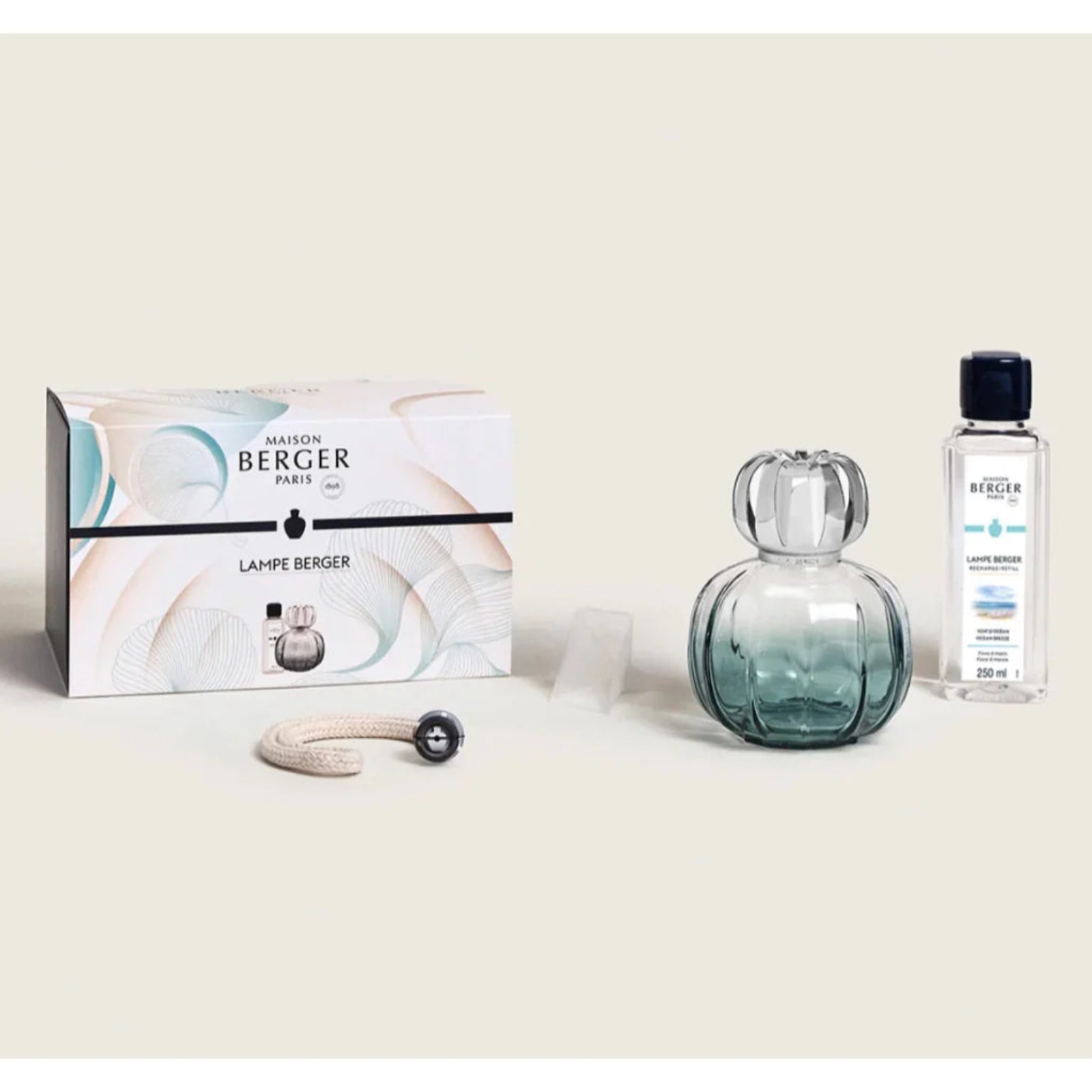 Corali Peacock Green Lamp Gift Set by Maison Berger