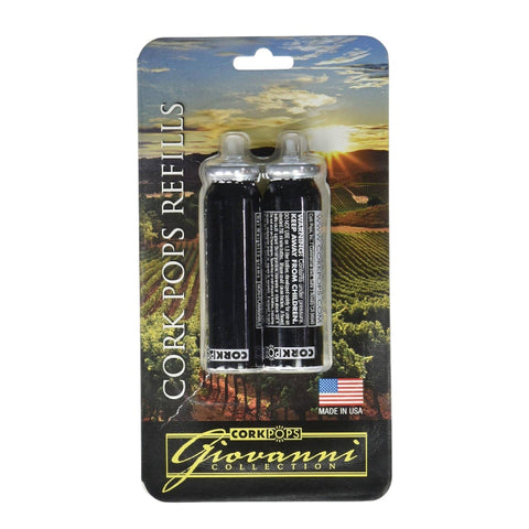 Cork Pops Giovanni Wine Bottle Opener Refill Cartridges