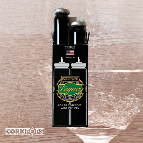 Cork Pops Legacy Wine Bottle Opener Refill Cartridges