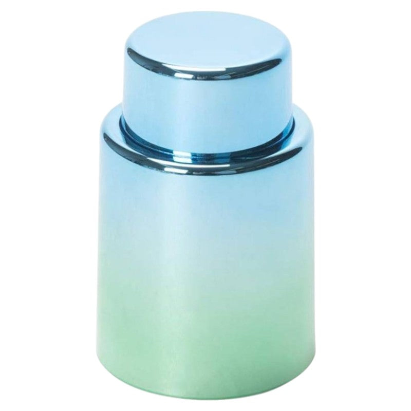 Cork Pops Vacuum Wine Stoppers | Metallic Ombre | Blue/Green