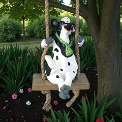 Cow Garden Figurine Hanging Decor