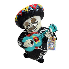 Day Of The Dead Mariachi Skeleton Candle House