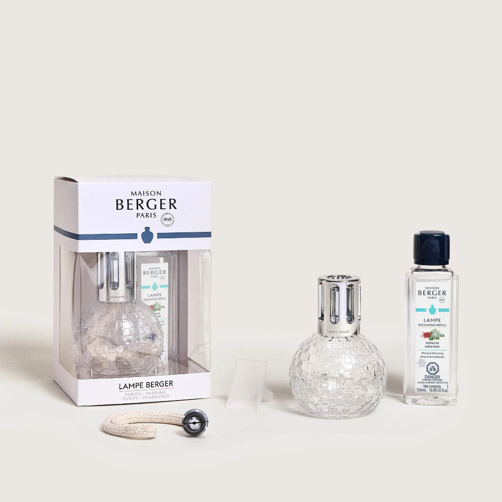 Disco Clear Lamp Gift Set by Maison Berger
