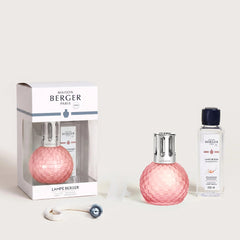 Disco Frosted Pink Lamp Gift Set by Maison Berger