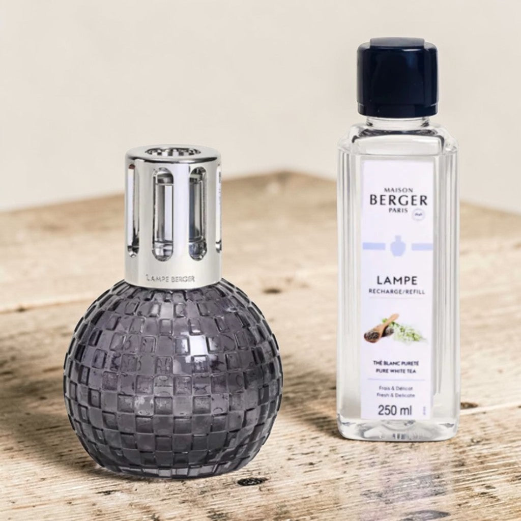 Disco Gray Lamp Gift Set by Maison Berger