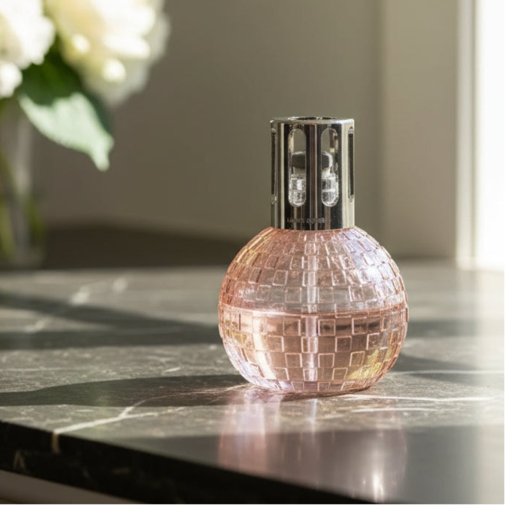 Disco Pink Lamp Gift Set by Maison Berger