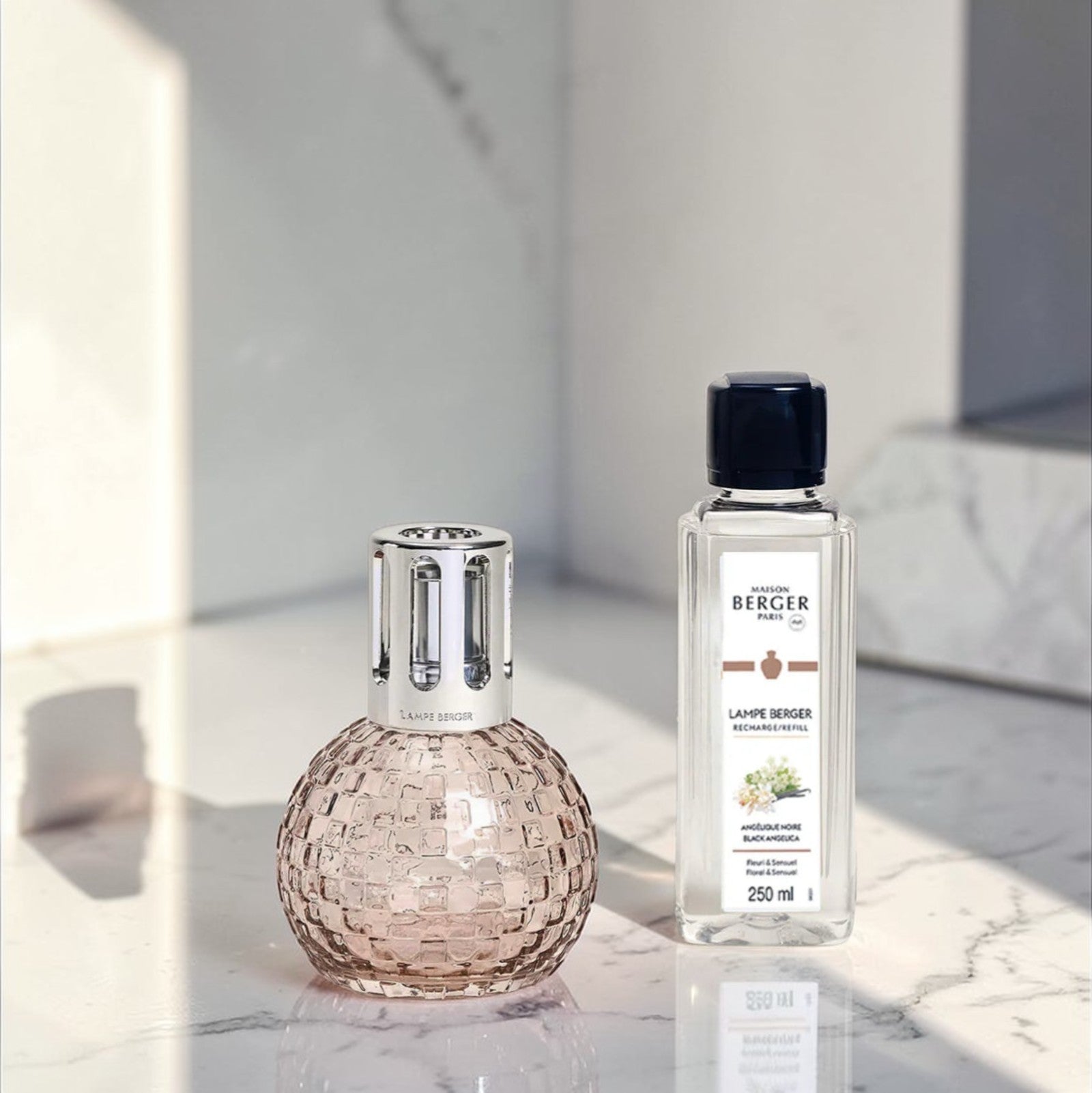 Disco Pink Lamp Gift Set by Maison Berger