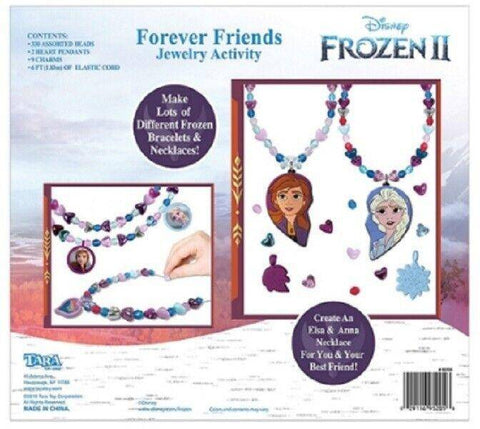 Disney Frozen Jewelry Bracelet DIY Create Activity Kit Forever Friends 347 Piece - Sammi's Attic