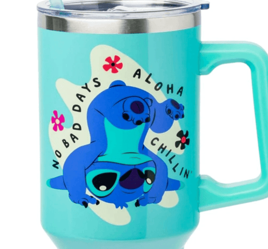 Disney Lilo and Stitch Stainless Steel Insulated Tumbler Aloha Dual Sided 40oz - Sammi's Attic