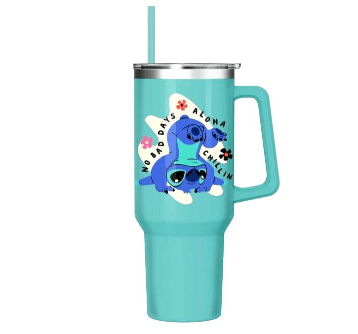 Disney Lilo and Stitch Stainless Steel Insulated Tumbler Aloha Dual Sided 40oz - Sammi's Attic