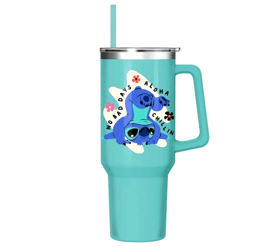 Disney Lilo and Stitch Stainless Steel Insulated Tumbler Aloha Dual Sided 40oz - Sammi's Attic