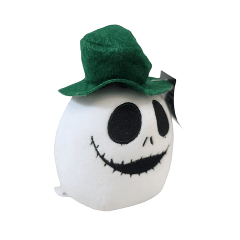 Disney Nightmare Before Christmas 4'' Jack Skellington Plush Bag Clip Green Hat - Sammi's Attic