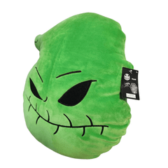 Disney Nightmare Before Christmas Oogie Boogie Green Face Pillow Head Plush 13 Inch