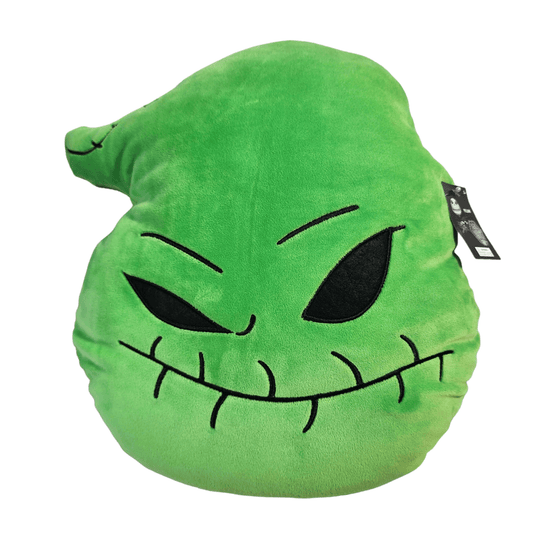 Disney Nightmare Before Christmas Oogie Boogie Green Face Pillow Head Plush 13" - Sammi's Attic