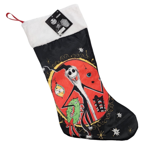 Disney Nightmare Before Christmas Stocking Jack Skellington Christmas Stocking - Sammi's Attic
