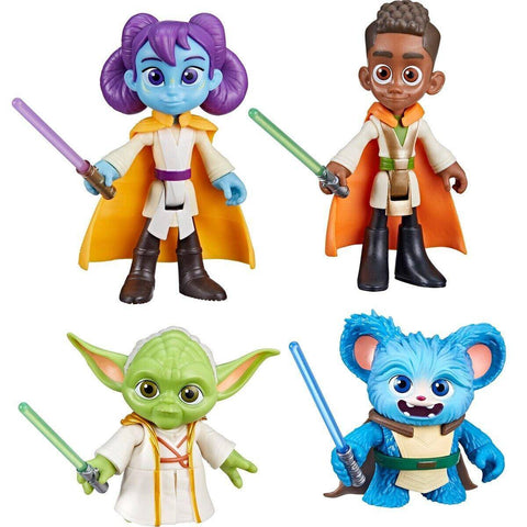 Disney Star Wars Young Jedi Adventures Yoda Kai Nubs & Lys Lot Of 4 Hasbro - Sammi's Attic