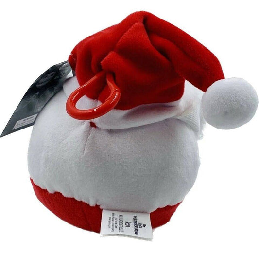Disney The Nightmare Before Christmas 4'' Jack Skellington Santa Plush Bag Clip - Sammi's Attic