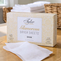 Diva Dryer Sheets | 40 Count | Tyler Candle Company