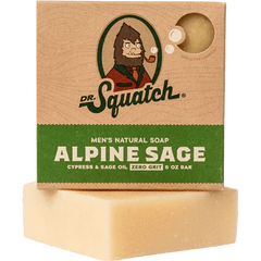 Dr. Squatch Bar Soap Gift Box Variety Pack | Musk | Sage | Citrus | Deep Sea Goat's Milk