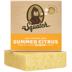 Dr. Squatch Bar Soap Gift Box Variety Pack | Musk | Sage | Citrus | Deep Sea Goat's Milk