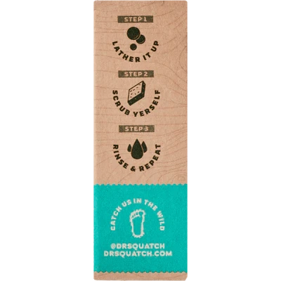 Dr. Squatch Coconut Castaway Natural Bar Soap 5 oz