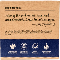 Dr. Squatch Deep Sea Goat's Milk Natural Bar Soap 5 oz