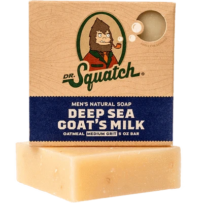 Dr. Squatch Deep Sea Goat's Milk Natural Bar Soap 5 oz
