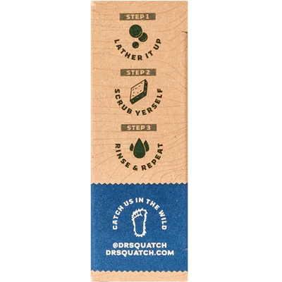 Dr. Squatch Natural Bar Soap 5 oz – Soap for Men