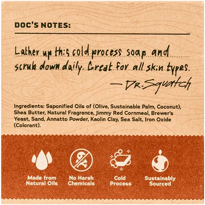 Dr. Squatch Natural Bar Soap 5 oz – Soap for Men