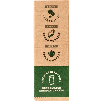 Dr. Squatch Pine Tar Natural Bar Soap 5 oz