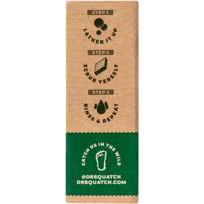 Dr. Squatch Spearmint Basil Natural Bar Soap 5 oz