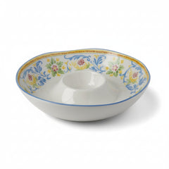 Earthenware Chip and Dip Serving Dish