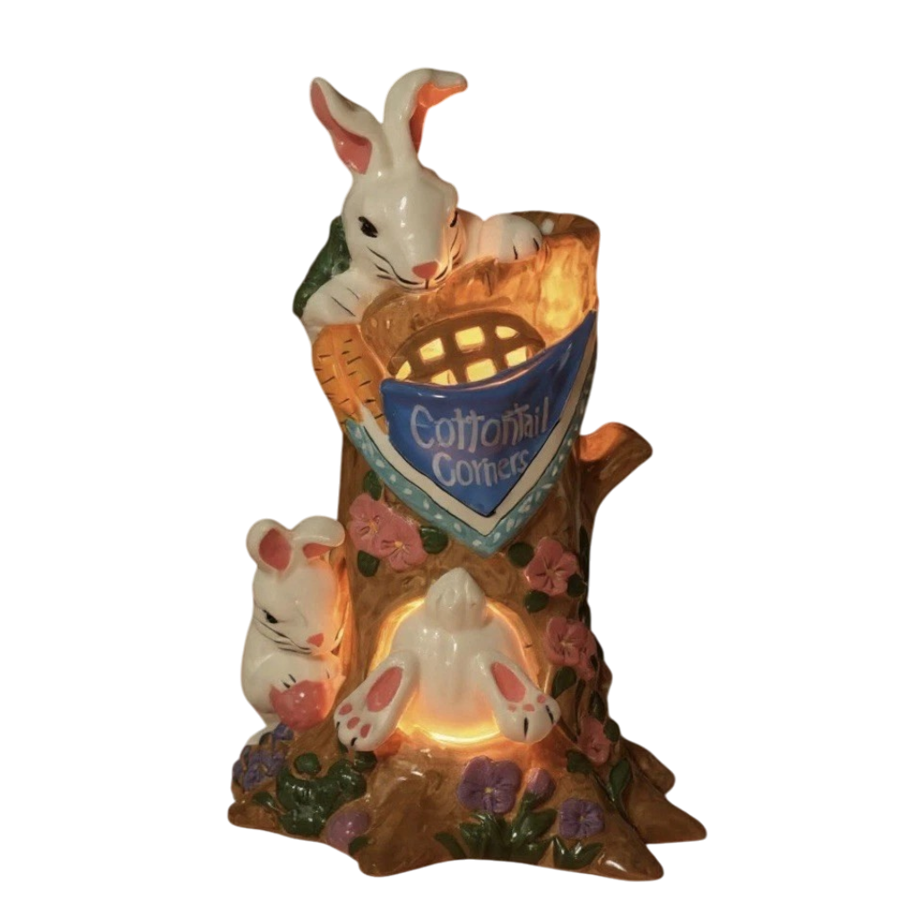 Easter Display Tealight Holder | Cottontail Corners Candle House