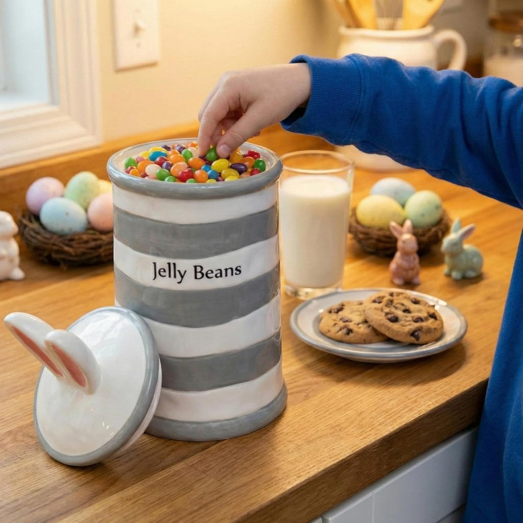 Easter Jelly Bean Jar | Nibbles Treat Jar