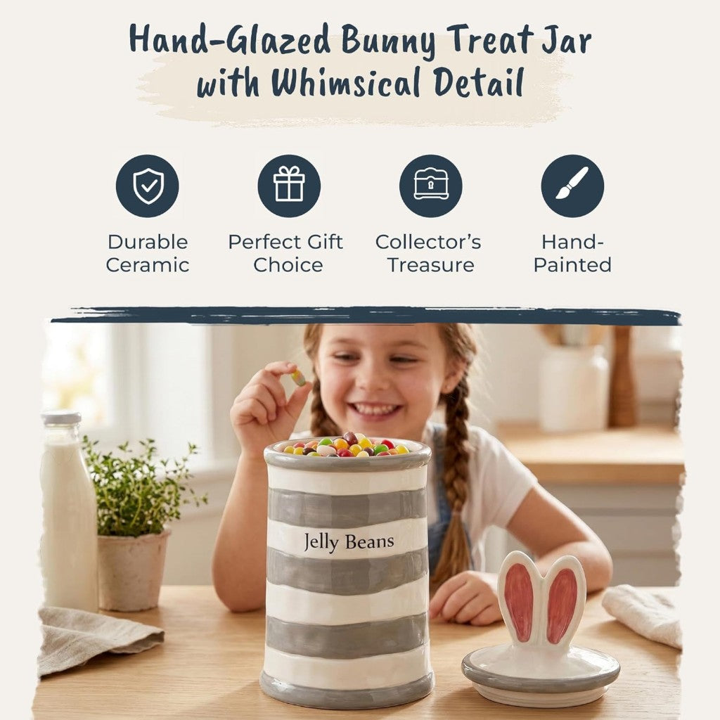 Easter Jelly Bean Jar | Nibbles Treat Jar