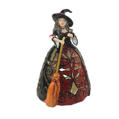 Elegant Witch Tealight Holder