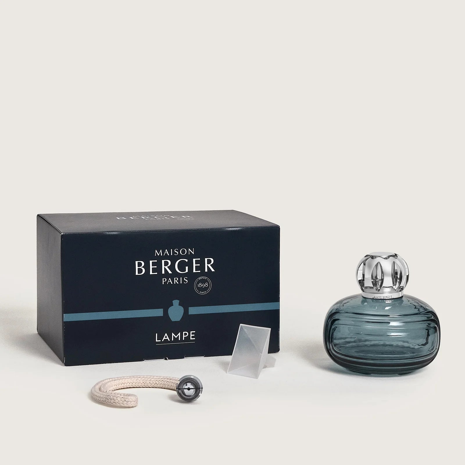 Enigma Storm Blue Lamp by Maison Berger