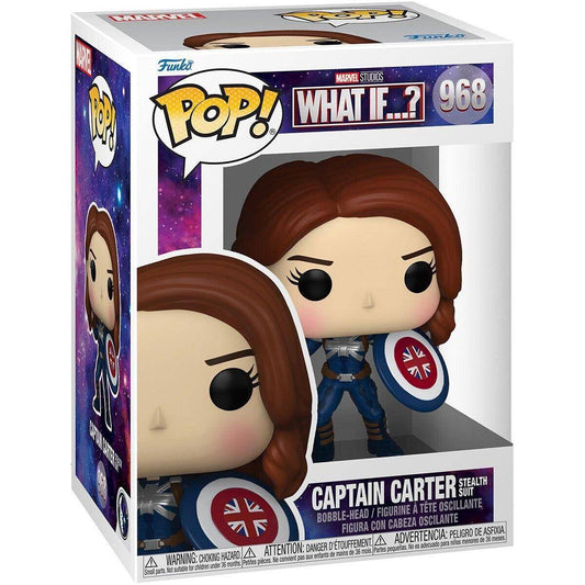 FUNKO POP! MARVEL: What If? - Captain Carter (Stealth Suit) #968 - Sammi's Attic