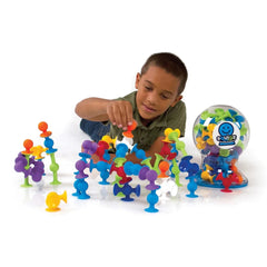 Fat Brain Toys Squigz Deluxe 50 Piece Set