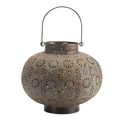 Filigree Medallion Candle Lantern