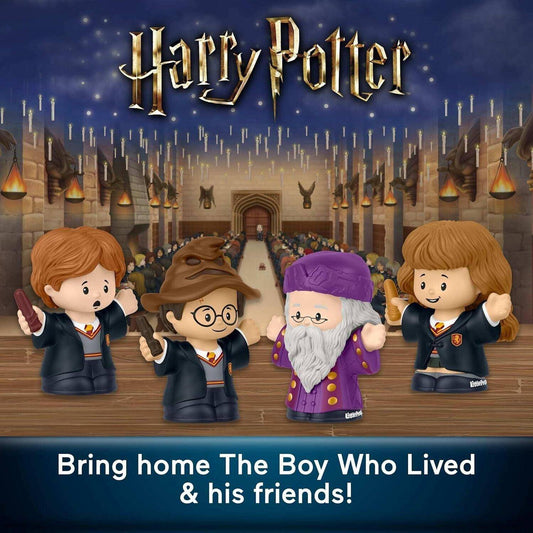 Fisher Price Little People Collector Harry Potter and the Sorcerer's Stone 4 Fig - Sammi's Attic