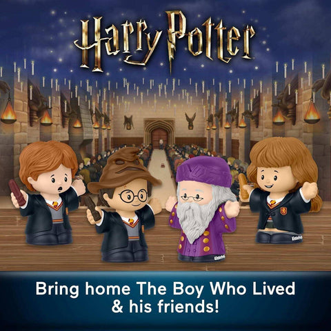 Fisher Price Little People Collector Harry Potter and the Sorcerer's Stone 4 Fig - Sammi's Attic
