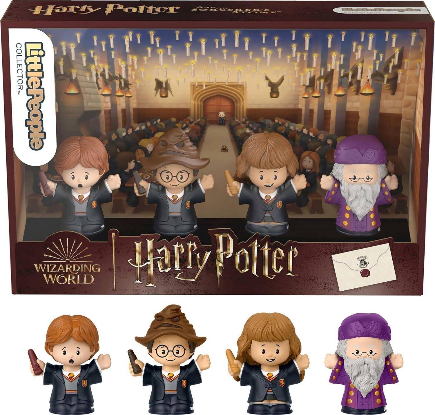 Fisher Price Little People Collector Harry Potter and the Sorcerer's Stone 4 Fig - Sammi's Attic