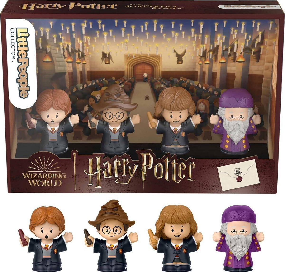 Fisher Price Little People Collector Harry Potter and the Sorcerer's Stone 4 Fig - Sammi's Attic