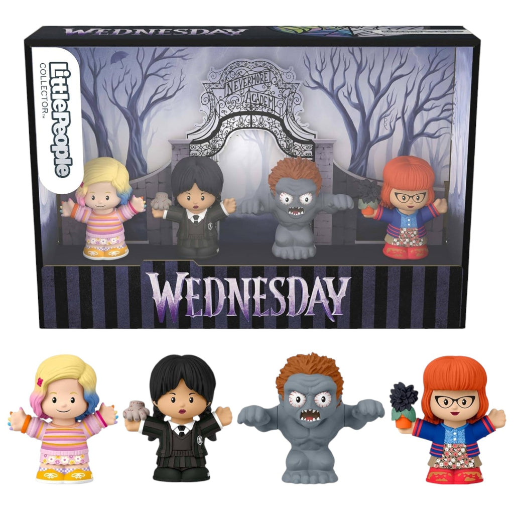 Fisher Price Little People Collector Wednesday TV Series Special Edition 4 Fig