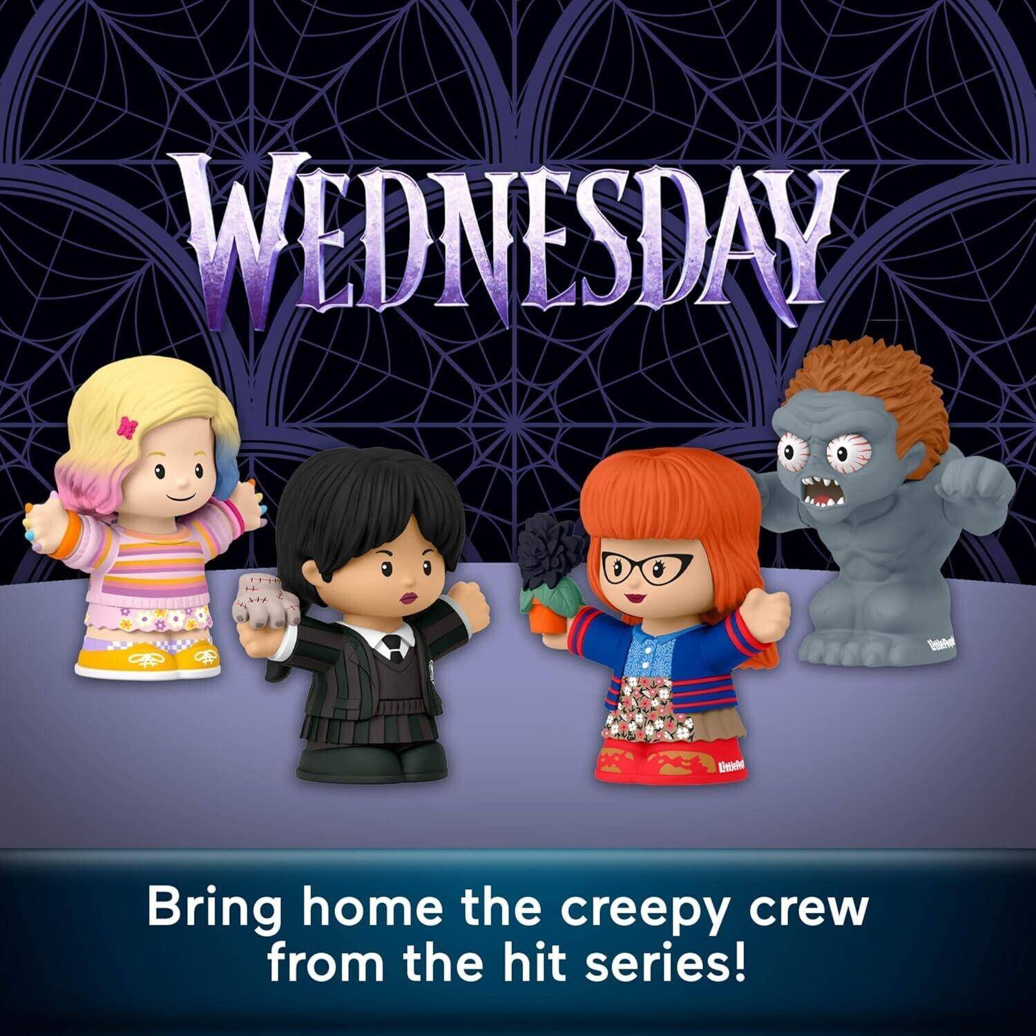 Fisher Price Little People Collector Wednesday TV Series Special Edition 4 Fig