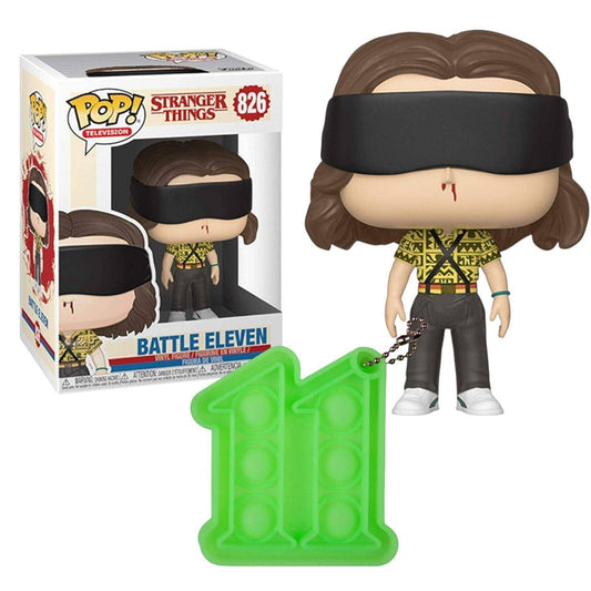 Funko Pop! Stranger Things Battle Eleven 4" Figure with Glow In the Dark Fidget - Sammi's Attic