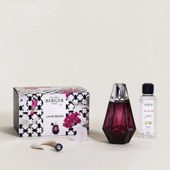 Garnet Prism Lamp Gift Set by Maison Berger