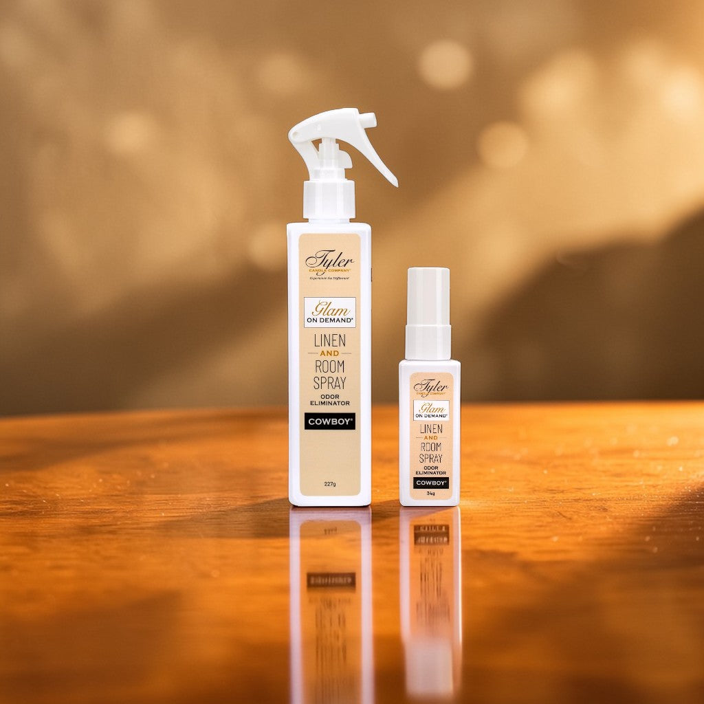 Glam On Demand Linen and Room Spray | Cowboy