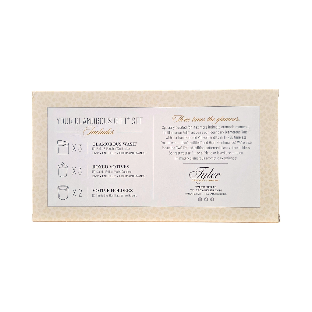 Glamorous Gift Set | Diva, High Maintenance, Entitled